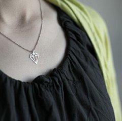 台湾 Moorigin 卯设计项链  钻石