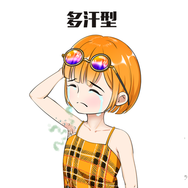 狐臭 腋臭 腋下出汗 汗腺 青春期腋臭 ...
