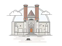 Twin Minaret Medrese is an architectural monument of the late Seljuk period in the Turkish city of Erzurum. Built as a theological school a few years before 1265, it takes its name, Twin Minaret Medrese, from the two fluted minarets that crown the monumen