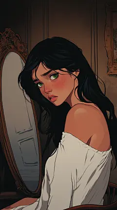 美女壁纸素材背景 (28)