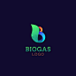 Free vector industry gradient biogas logo