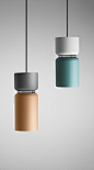 Aspen S17 suspension #lamp. Design Werner Aisslinger. #lighting #iluminación (Bottle Chandelier Interior Design)