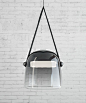 lucie koldova's mona lamp for artisan glassblower brokis suspends with lanyards