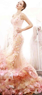 Pastel Party Couture- Pastel evening gown #优雅# #礼服# 【成都上锦婚纱】