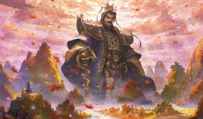 秋霜金枫*刘焉_看图_三国杀皮肤吧_百度贴吧-花瓣网
