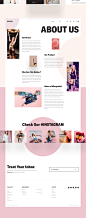 MISSGUIDED - Visual Experiment : MISSGUIDED is an online women's clothing store with an incredibly insane branding. At the moment, their site looks pretty ordinary and stands out from their overall concept and I decided to offer my vision.In this project,
