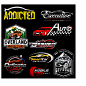 do car racing and automotive logo