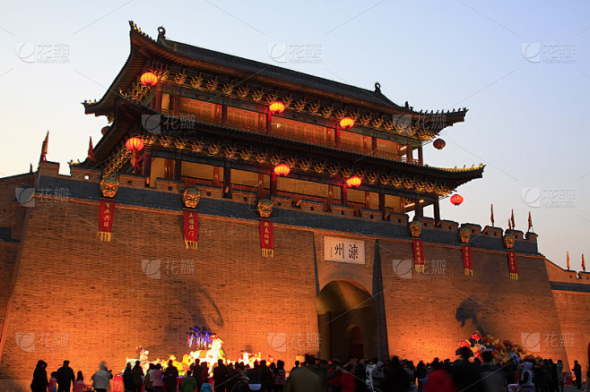 滦县—3月5日 2015年3月5日，中国河北省滦县滦州古城门建筑景观_5712633364