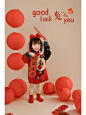 广州儿童摄影|新年宝宝照红红火火过年啦