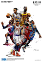 NBA- ENTERBAY on Behance