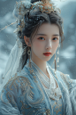 汉服美女绝美侧颜 (896×1344)