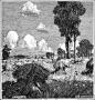 铜版插画：富兰克林·布斯（Franklin Booth）