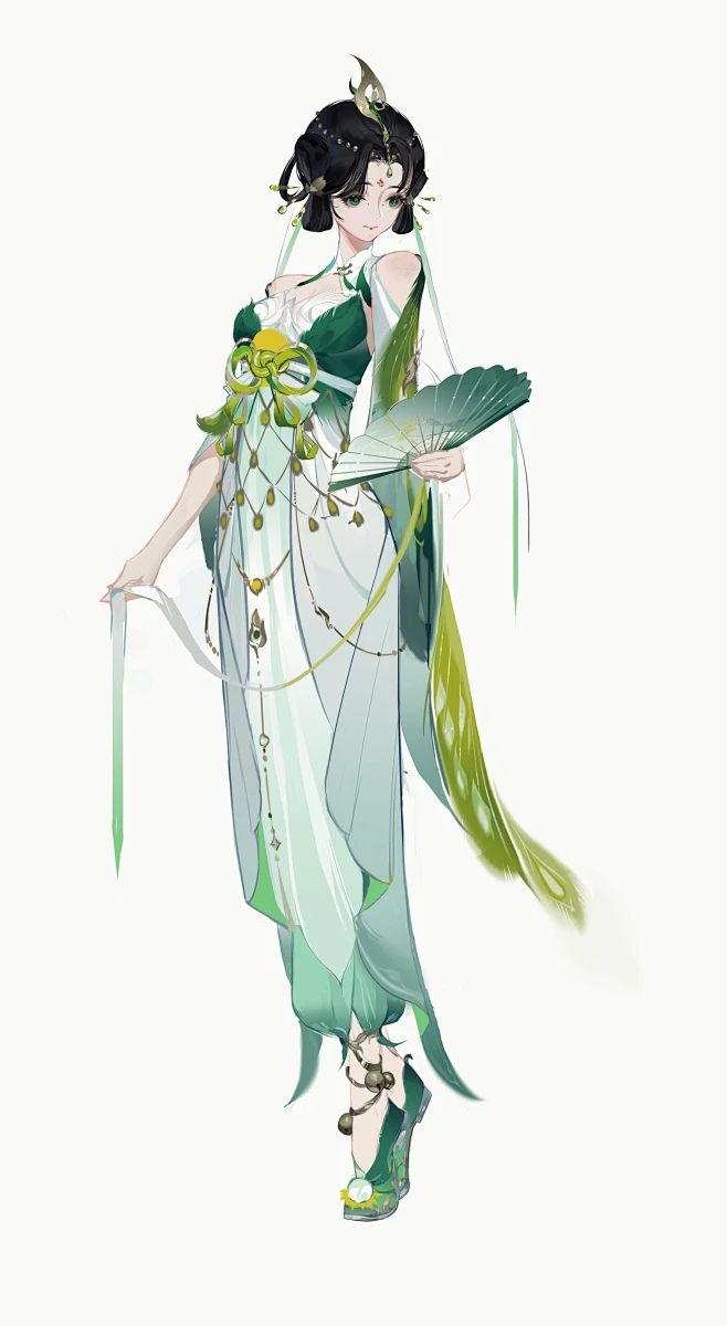 神鸟青鸾-花瓣网
