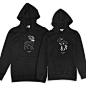 UNDEFEATED STENCIL DUCK CAMO HOODIE 帽衫 卫衣 3色 - Undefeated