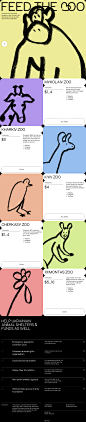其中包括图片：FEED THE 3OO landing page design inspiration - Lapa Ninja