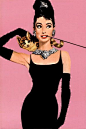 Audrey Hepburn Cross Stitch Pattern - PDF - SALE 1/2 Off. $2.99, via Etsy.: 