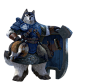 Magna : "Leader of the wolf clan's most zealous warriors. Immovable" Magna (The Unbroken) is the third Wolf Clan member to be introduced into Armello, with River and Thane preceding her. She is a part of a paid DLC package, The Usurpers, along w