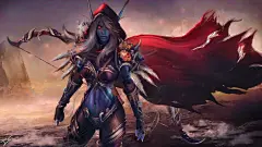 魔兽同人：女妖之王希尔瓦娜斯 风行者踏浪独行-魔兽世界
