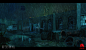 Abandoned Cotton Mill, Tony Skeor : Concept art for "My Eyes On You" game
