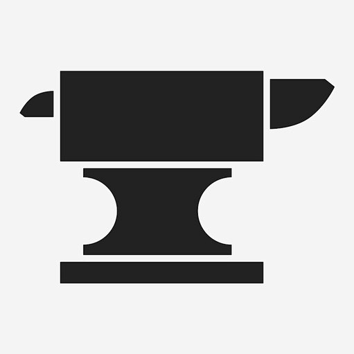 铁砧铁匠重型图标_88ICON https://88icon.com 铁砧 铁匠 重型 铁 金属 重量