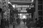 photo721-(ca. 1940s) Chongqing (China), people walking in the street of a business district(1)