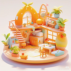 一笺安-采集到c4d