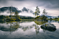 Rainy morning at Hintersee (Bavaria / Germany) by Dirk Wiemer on 500px