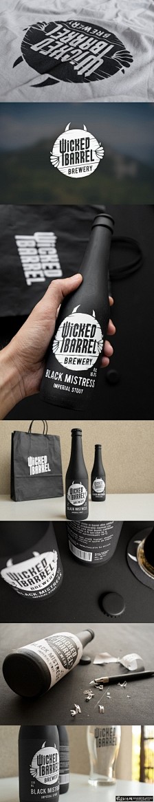 工艺啤酒桶 创意啤酒包装设计 啤酒品牌设...