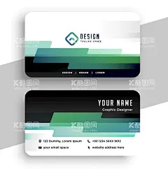绿色科技名片  - 源文件下载【酷图网】绿色名片,商务名片,科技名片,绿色商务名片,绿色科技名片,绿色时尚名片,绿色大气名片