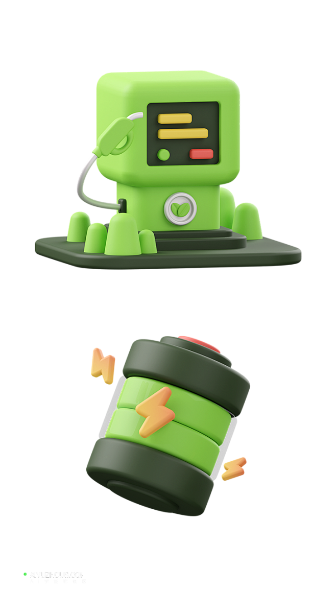 【Ai宇宙吧】Blender源文件卡通模...