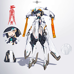 健崽采集到日韩女角色原画