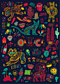Oaxaca moleskine on Behance #壁纸#