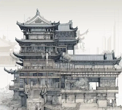 -CZ哥-采集到中国古代建筑