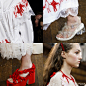 ※ Fashion Details ※ Simone Rocha 2018春夏依然钟意维多利亚时期的复古风，洋娃娃一样的精致蕾丝碎花，配色也是超少女~ ​​​​