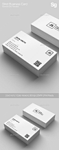 Strict Business Card - Corporate Business Cards