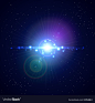 其中包括图片：Flash light background vector image on VectorStock