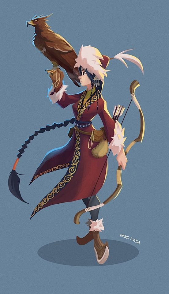 Art by 王大大‎ August’s...