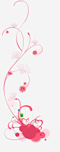 红色蔓藤高清素材 圆圈底纹 树枝藤蔓 矢量素材 红色蔓藤 花 花朵花纹 元素 免抠png 设计图片 免费下载 页面网页 平面电商 创意素材