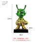 暴力熊摆件家居饰品轻奢展示柜桌面网红拳击怪兽公仔客厅玄关软装-淘宝网