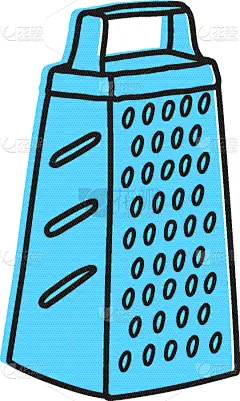 擦菜板,分离着色,奶酪,不锈钢,厨房器具,金属,食品,图像,绘制,烹调