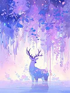 ✨唯美壁纸｜林深时见鹿，梦醒时见你