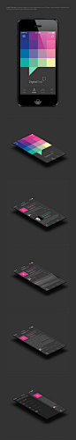Digital Chat - #UI #UX #Interface #Mobile - http://www.behance.net/gallery/Digital-Chat/9383399: Digital Chat - #UI #UX #Interface #Mobile - http://www.behance.net/gallery/Digital-Chat/9383399