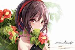 海染蓝了采集到美少女