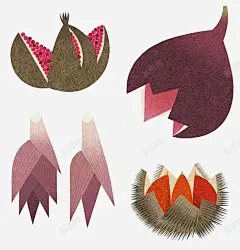 卡通水果蔬菜 创意素材