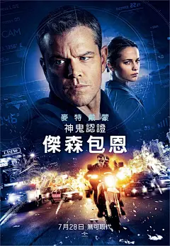 谍影重重5电影海报