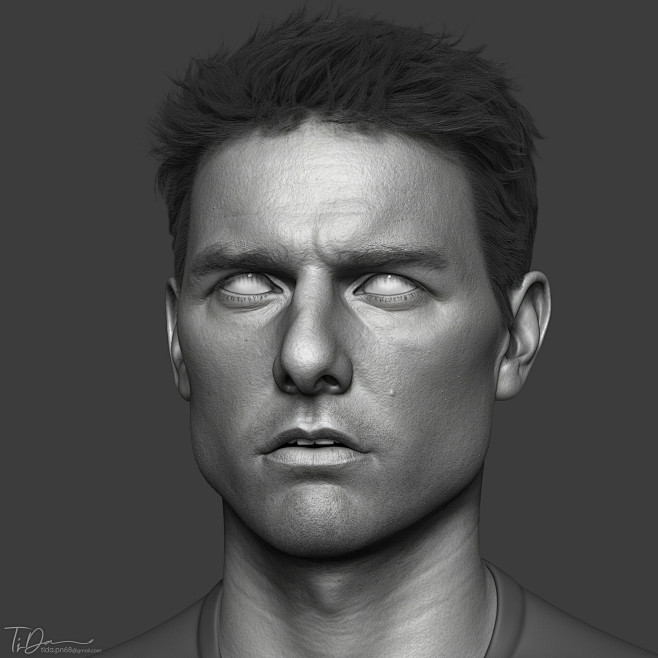 3D Portrait of Tom C...