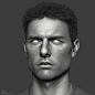 3D Portrait of Tom Cruise, Tda PN : WIP
Hi guys, Here is my likeness portrait of Tom Cruise . I sculpted the head for a client then I decided to take it further with texturing and rendering. I'll share more shots soon. I hope you like it.