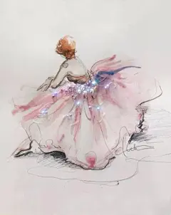 http://mp.weixin.qq.com/s/kMjx22nWOkY6IEfeL8VGDA
Katie Rodgers
是一名优秀的美国插画师
画出一些时尚的服装插画
用水彩搭配闪粉、蕾丝
水钻、亮片等小物件
让它们闪闪发光