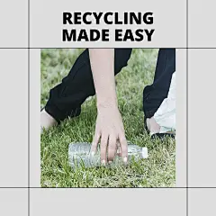 Simple Fresh Recycling Propaganda Instagram Post