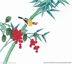 国画花鸟图